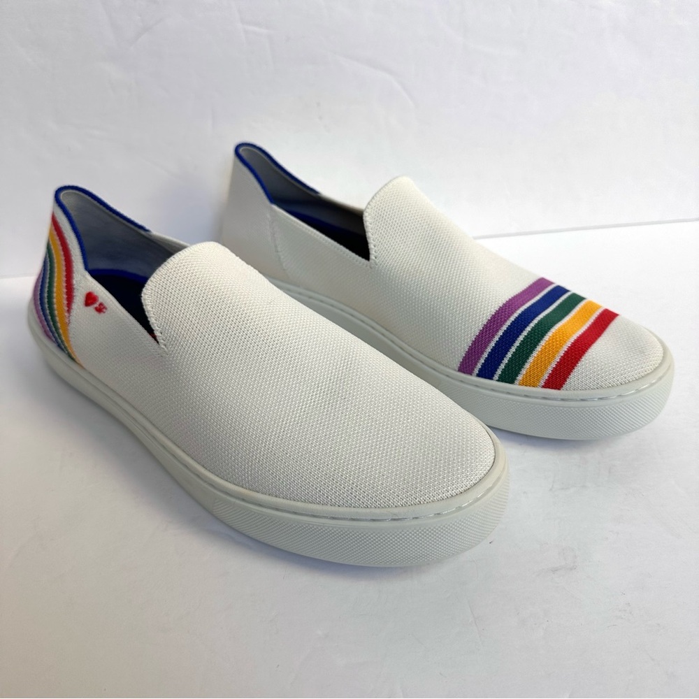 Rothy's The Sneaker SF Pride Rainbow Limited Edition 9.5 - Picture 4 of 14